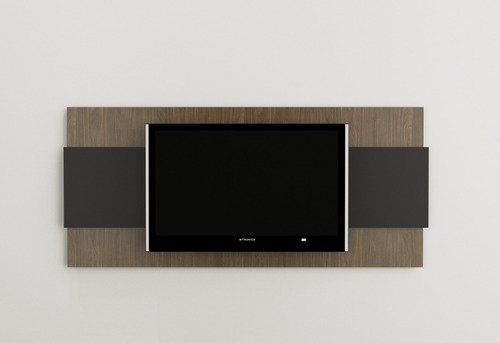 Panel Para Colgar Tv Tables 1.80m Color Olmo-negro