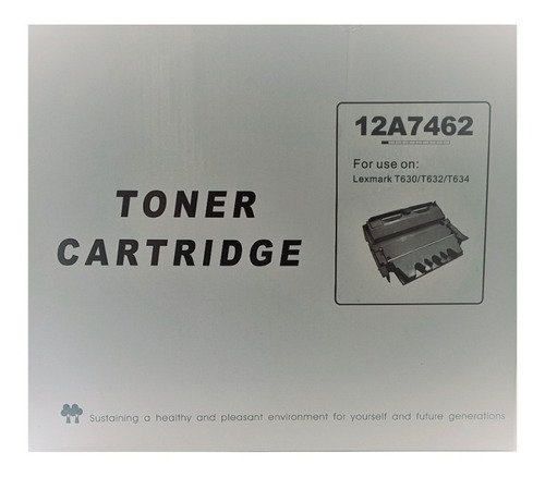 Toner Compatible Con Lexmark T630 12a7462
