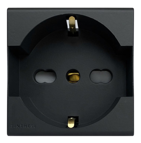 Modulo Toma Schuko 16a Noir 333326 Sinthesi (precio X Ud)