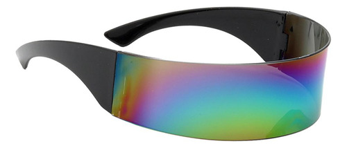 6 Piezas De Gafas De Sol Futuristas A La Moda Para Hombre Y