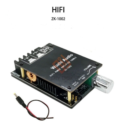 Amplificador Digital Stereo Hifi 200w Bluetooth Aux 