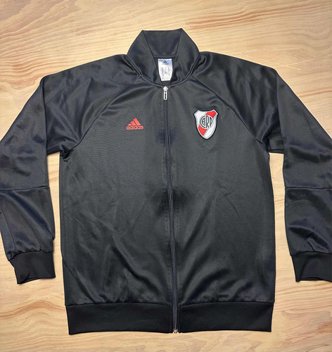 Campera adidas River Plate Negra Talle M