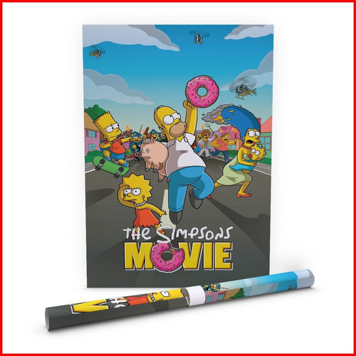 Poster Pélicula The Simpsons Movie 2007 #7 - 40x60cm