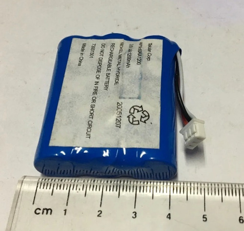 Pila Bateria Recargable Aa 3.6v 1200mah Ni-mh 3 X A A