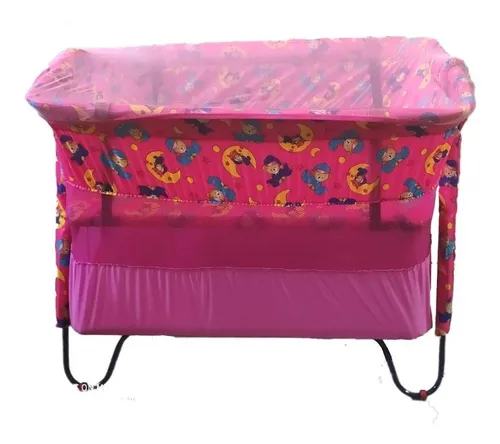 Imagen 5 de 9 de Corral   Para Bebe Doble Nivel + Colchoneta + Toldillo