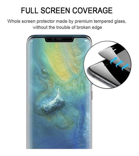 Huawei P30 Pro Lamina De Vidrio Pantalla Completa