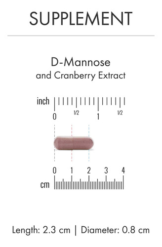Dr. Mercola D-mannose And Cranberry Extract Dietary Suppleme