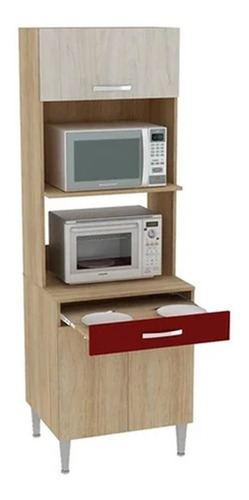 Imagen 1 de 8 de Multiuso Cocina Reversible Alacena Para Horno Y Microondas