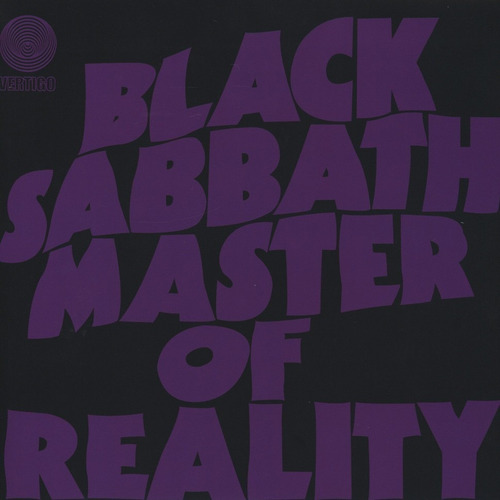 Lp Black Sabbath Master Of Reality Capa Relevo Vinil Vertigo