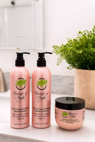 Productos Capilares Renovadores Con Aceite De Argán Orgánico