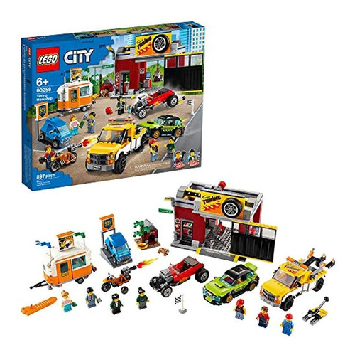 Lego City Tuning Workshop Juguete Coche Garaje 60258