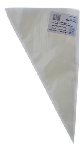 Saco De Plástico Descartável Para Confeiteiro 27 X 46cm 50un Hmvm