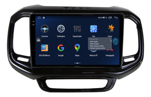 Multimidia Fiat Toro 9p Aikon Proton G3 6gb 64gb Carplay