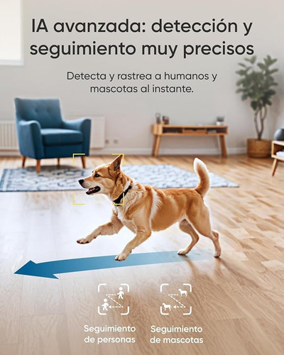 Cámara De Seguridad Eufy E30 Interior 8mp 360° Wifi Ai