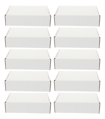 Caja De Cartón Blanco Para Embalaje De Avión, Papel Kraft, 2
