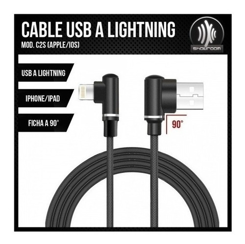 Cable Usb A Lightn Fichas L - 1 Metro Smartphone Zealot C2s