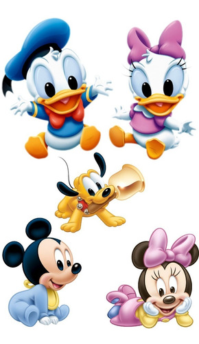 Adesivos Infantil Baby Disney Mickey Donald Compre 1 E Leve2
