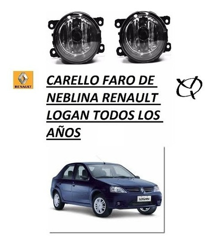 Carello O Faro De Neblina Renault Logan 