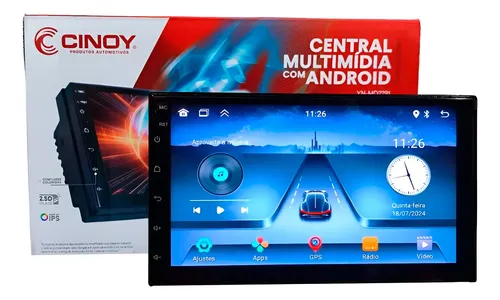 Central Multimidia 7 Pol Yn-md2291 Android Bluetooth Gps | Frete