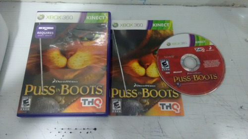 Puss In Boots Kinect Completo Xbox 360,excelente Titulo
