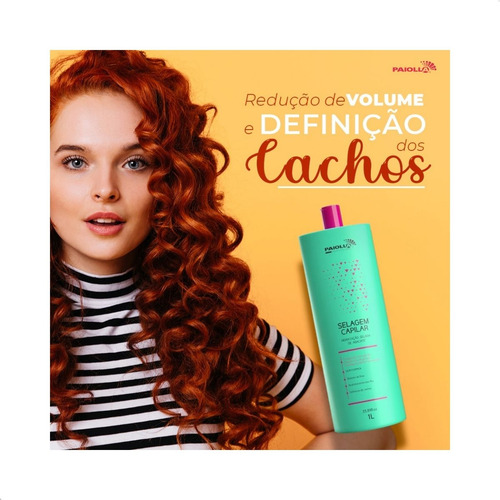 Selagem Capilar Abacate Paiolla 1l + Shampoo Antiresiduos 1l