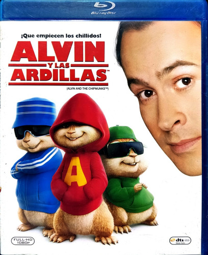 Blu-ray - Alvin Y Las Ardillas - Físico Original U