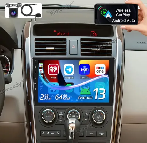 Radio Android Carplay 2+32 Mazda Cx9 2007-2016