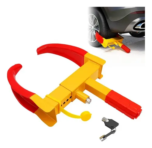 Traba Ruedas Pitbull Grande Antirrobo Auto Dcm1380
