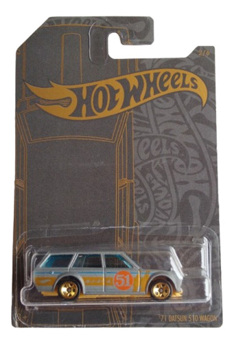 Hot Wheels 71 Datsun 510 Wagon 51 Aniversario 