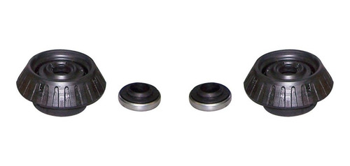 Imagen 5 de 5 de Kit 2 Amortiguadores Delanteros Cazoleta Crapo Fit 2003/2008