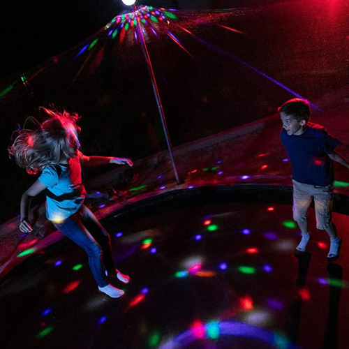 Luces Led Para Fiestas, Iluminación De Trampolín Musical