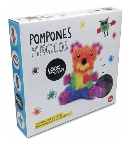 Imagen 1 de 10 de Pompones Magicos Juego Didáctico (bunchems) 400 Abrojos