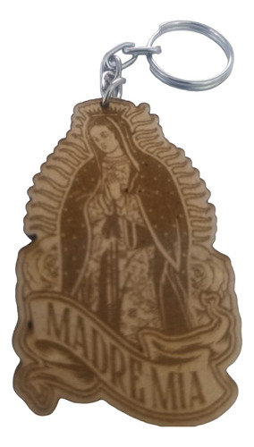 Llaveros Mdf - Virgen Guadalupe - 30 Piezas - Recuerdo 