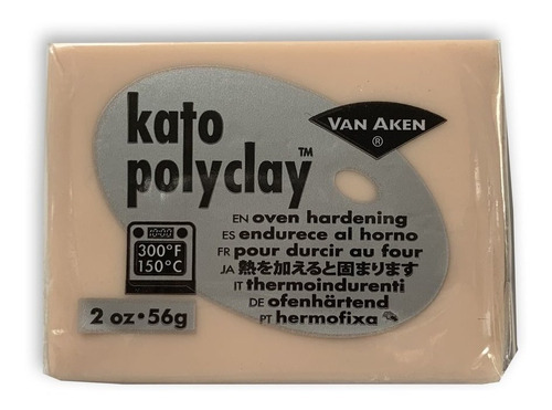 Arcilla Polimérica Van Aken Kato Polyclay 56 G Color Beige