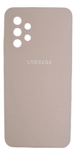 Estuche Protector Silicone Case Para Samsung A32 Beige