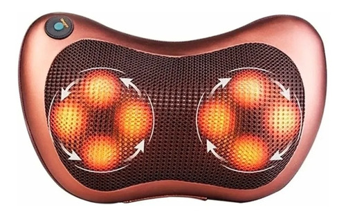 Masajeador Eléctrico Almohada Cojín Lumbar Cuello Piernas