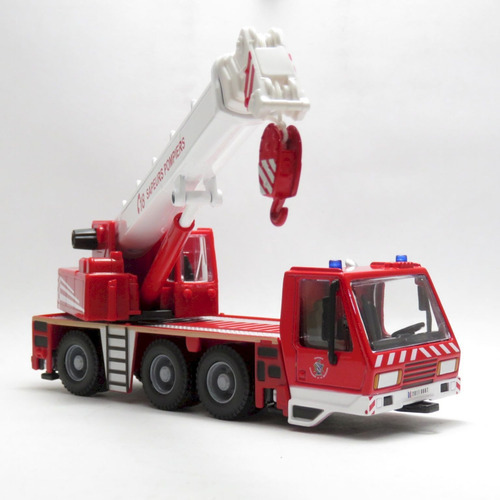 Caminhão Guindaste Dos Bombeiros - Emergency 1/50 - Burago