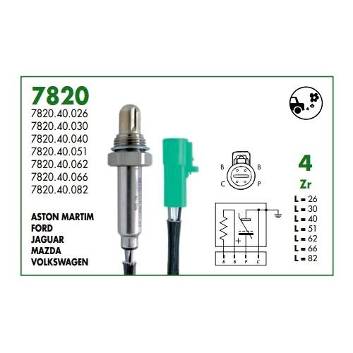 Sonda Lambda Ford Mondeo 2.5 24v V6