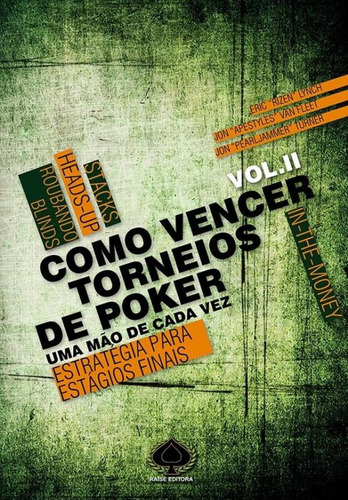 Livro Como Vencer Torneios De Poker - Volume 2