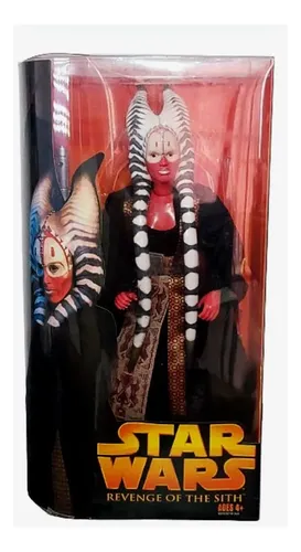 Figura Star Wars Mestre Jedi Shaak Ti , 30 Cm, 1/6 , Ep.3