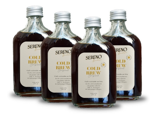 Café Cold Brew Sereno - 4 Pack (250 Ml)