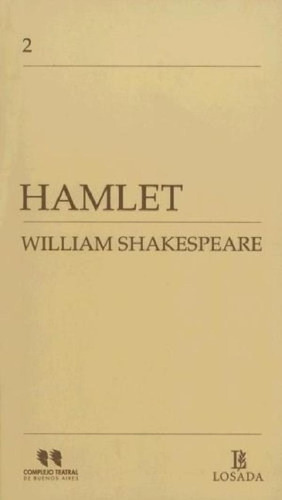 Libro - Hamlet Pleto Teatral De Buenos Aires 2) - Shakespea
