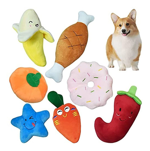 Live2pedal Squeaky Dog Toys, 15 Pack Puppy Toys, Cute Doy Ch