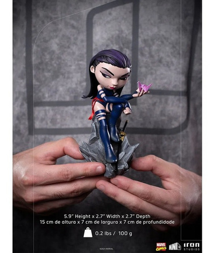 Imagem 3 de 3 de Estátua Psylocke - X-men - Minico - Iron Studios