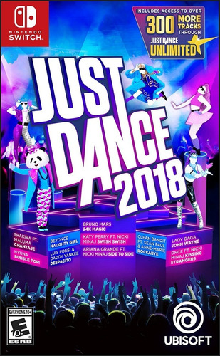 Jogo Just Dance 2018 - Nintendo Switch (midia Fisica)