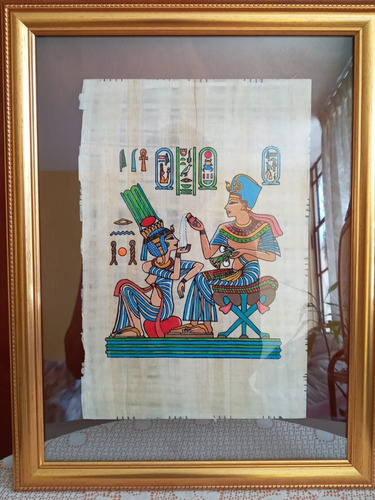 Cuadros Egipcios Hechos En Papiro Egipcio