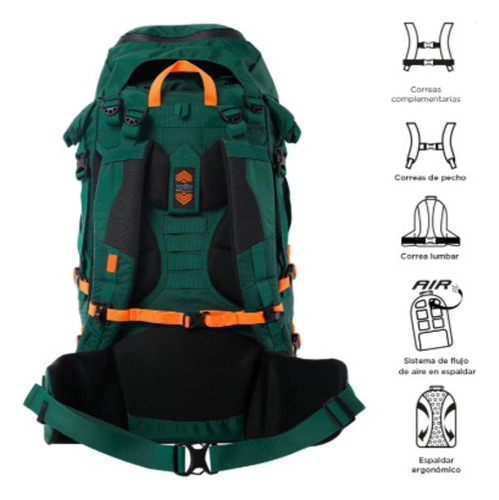 Morral Outdoor Kiran - Summit Color Verde musgo