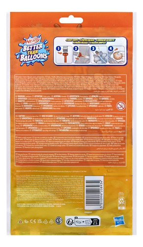 Cápsulas Agua Super Soaker Better Than Balloons 108 Unidades Azul