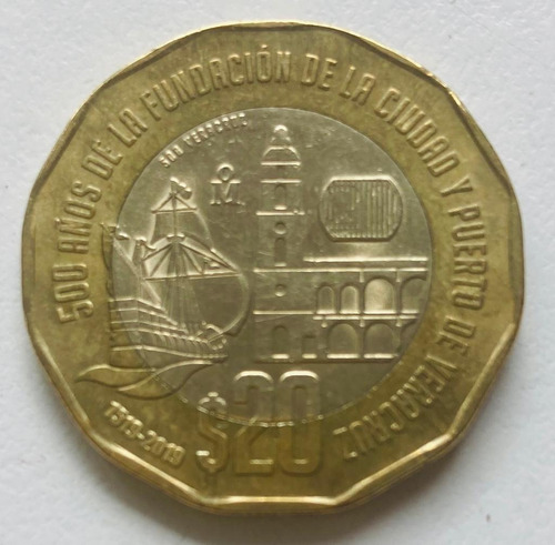 Imagen 1 de 3 de Conmemorativa 500a De La Fundación De La Cuidad De Veracruz