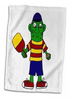3d Rose Funny Pickle In Colorful T Shirt Holding Pickle...